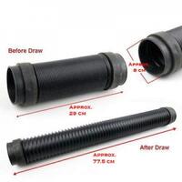 Universal Vehicle Snorkel Kit 29cm to 77.5cm Flexible_Hose Joint Pipe Customize.