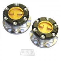 1~pairs wheeling hub lock hzj75 for toyota landcruiser 70 75 78 series fj70 axle