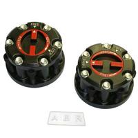 Pair wheeling hub locking set for holden jackaroo 1987-on