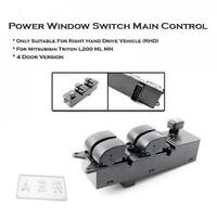 New RHD Power Window Switch Main Control For Mitsubishi Triton ML L200 2005-2008
