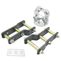 Strut Spacer 25mm + Shackle Extended Lift Kit For Ranger T6 Mazda Bt50