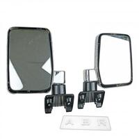 1 pair manual door side mirror for landcruiser 60 series fj60 fj62 bj62 1980-89