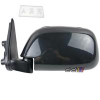 Left black manual door side mirror for hilux rn85 ln106 ln107 1988-1997