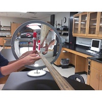 School Science Demonstration Concave/Convex Mirror 60cm