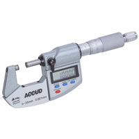 ACCUD 0-25mm Dual Digital Outside Micrometer AC-313-001-02