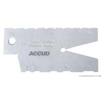 Accud 29° ACME Thread Gauge AC-927-008-01