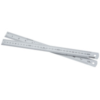 Drawing Ruler Metal Ruler 12, 24 inch 12 inch Ruler 24 inch Ruler Rulers Ruler Inches and Centimeters 2 Pieces uxcell® Steel Rulers Measuring Ruler 