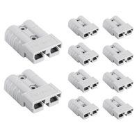 ATEM POWER 10PCS Anderson Style Plug Connectors 50AMP 12-24V 6AWG