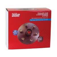 Hub Black Lazy 190mm - LC6 6x139.7 SLM