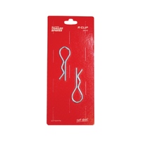 R Clips 3mm pin Size x2