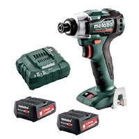 Metabo 12V 1/4" Brushless Impact Driver PowerMaxx 2.0Ah Kit AU60111520