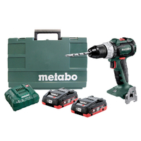 Metabo 18V Brushless 60Nm Hammer Drill 4.0Ah LiHD Set SB 18 LT BL PC 4AH AU60231640