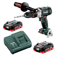 Metabo 18V 3 Speed Hammer Drill/Screwdriver 120Nm 4.0Ah LiHD Kit SB I AU60235640