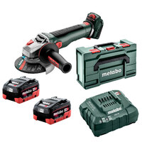 Metabo 18V 125mm (5") Angle Grinder with Variable Speed 5.5ah Set (WVB 18 LT BL 11-125 Q MB 5.5 K) AU61305700