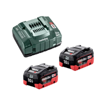 Metabo 18V 10.0Ah LiHD ASC 145 Fast Charger Starter Kit AU62738110