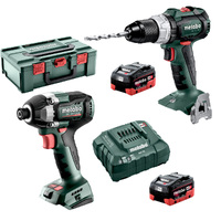 Metabo 18V Brushless 2 Piece 5.5ah Set MET18BL2MB2HD5.5CF AU68203850