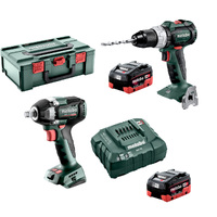Metabo 18V Brushless 2 Piece 5.5ah Set MET18BL2MB2HD5.5CG AU68203950
