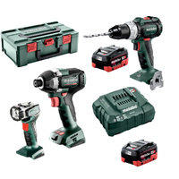 Metabo 18V Brushless 3 Piece 5.5ah Set MET18BL3SB2HD5.5CW AU68300650