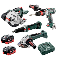 Metabo 18V 4 Piece 5.5Ah Combo AU68400650