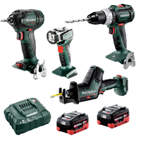 Metabo 18V 4 Piece 5.5Ah Combo AU68400850