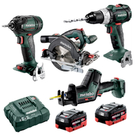 Metabo 18V 4 Piece 5.5Ah Combo AU68401050