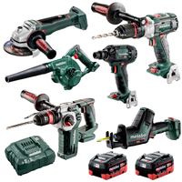 Metabo 18V 6 Piece 5.5Ah Combo AU68600250