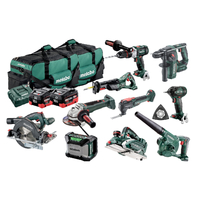 Metabo 18V 10 Piece 10.0Ah Combo AU69000120