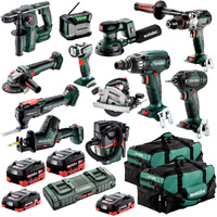 Metabo 18V 12 Piece Brushless Combo 4.0ah & 5.5ah MET18MX12LB4HD455GT AU69000220