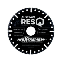 Austsaw 115mm (4.5") Raptor Extreme Multi-Purpose Demolition Diamond Blade AUDIA115RESQ