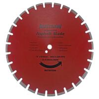 Austsaw 450mm (18") Diamond Blade Segmented Asphalt - 25.4mm Bore AUDIA450A
