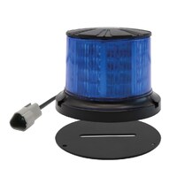 Autobacs Blue LED Warning Beacon Light Screw Mount