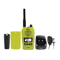 Uniden 5W UHF Handheld Waterproof CB Radio Lime 