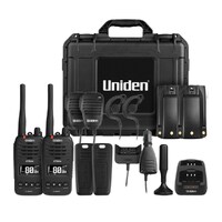 Uniden 5W UHF Handheld Radio w/ Bluetooth App Twin Pack