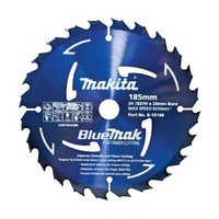 Makita 185mm x 20mm x 24t Bluemak TCT Saw Blade (20pk) B-15148-20