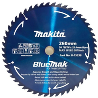 Makita 260mm x 50T Saw Blade 25.4mm Bore B-15338