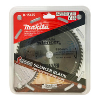 Makita 190mm x 20mm x 60t Silencer TCT Saw Blade B-15425