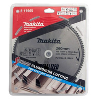 Makita 260mm x 25.4mm x 80t Aluminium TCT Saw Blade B-15659