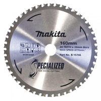 Makita Specialised Metal Cutting Blade 160mm x 20 x 46T B-15746