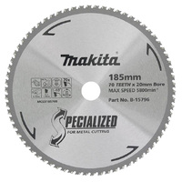 Makita 185mm x 20mm x 70t Cold Metal Cutting TCT Saw Blade B-15796