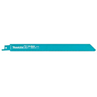 Makita 225mm 18tpi Reciprocating Blade Bi-Metal (5pk) B-16782
