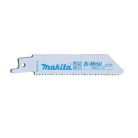 Makita 100mm 10tpi Reciprocating Blade Bi-Metal (5pk) B-20426