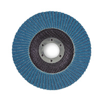 Makita 125mm Flap Disc 120# Grit - Premium Zirconia - Angled B-22698