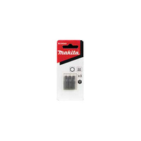 Makita Hex 4 x 50mm Mag Screwdriver Bit (3pk) B-25753