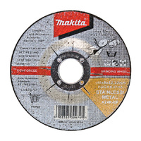Makita 180 x 6 x 22.23mm D/C Inox Grinding Disc A24E-BF (5pk) B-27137-5