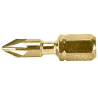 Makita PZ1 x 25mm Impact Gold Torsion Screwdriver Bit (2pk) B-28444