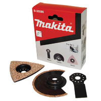 Makita Multitool Tile Blade Set (3pc) TMA016/TMA023/TMA025 B-30586