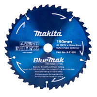 Makita 190mm x 20mm x 40t Bluemak TCT Saw Blade (Suits DLS713 Only) B-31005