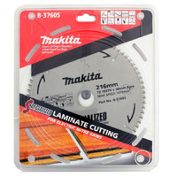 Makita 216mm x 30mm x 72t Laminate TCT Saw Blade B-37605