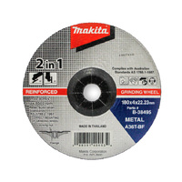 Makita 180 x 3.2 x 22.23mm - Metal Grinding & Cutting Disc A36t (10pk) B-38495-10
