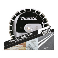 Makita 400mm x 25.4/20mm Diamond Blade Segmented - Comet - Asphalt B-39752